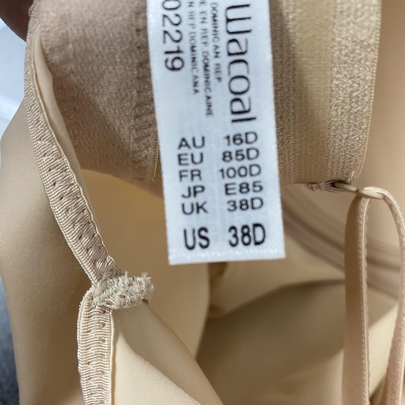 Wacoal Corselette Shapewear Womens 38D Beige Strapless Firm Control Body Shaper - Picture 13 of 16